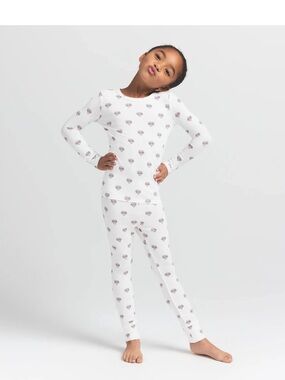 Skims Kids Sleep Set Marble Heart Banner